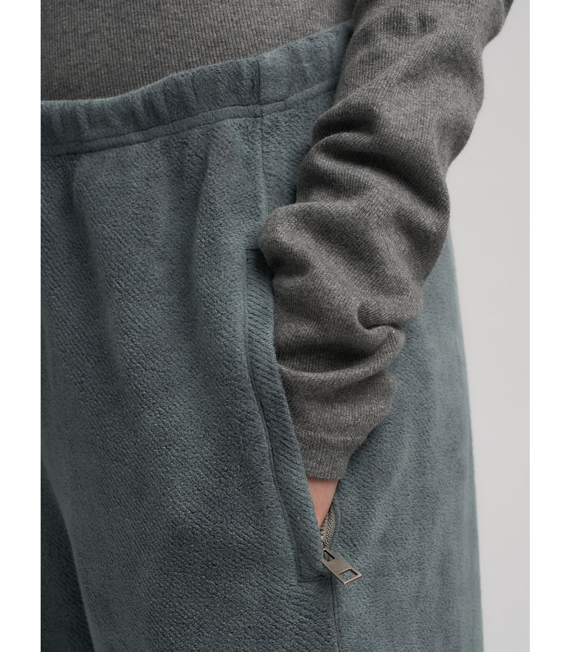 コットンテディワイドパンツ（セットアップ） 詳細画像 ブラックボード 7